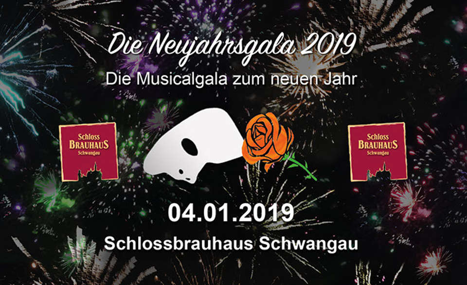 Das Plakat zur Show. neujahrskonzert schwangau 2019 01
