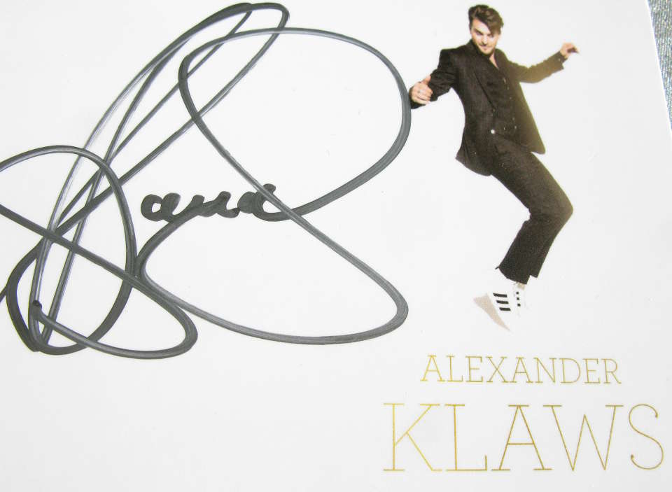 Alexander Klaws - ab Dezember 2017 in "Ghost - Nachricht von Sam". Gewinnt zwei Originalautogramme! november rain verlosung 2017 klaws