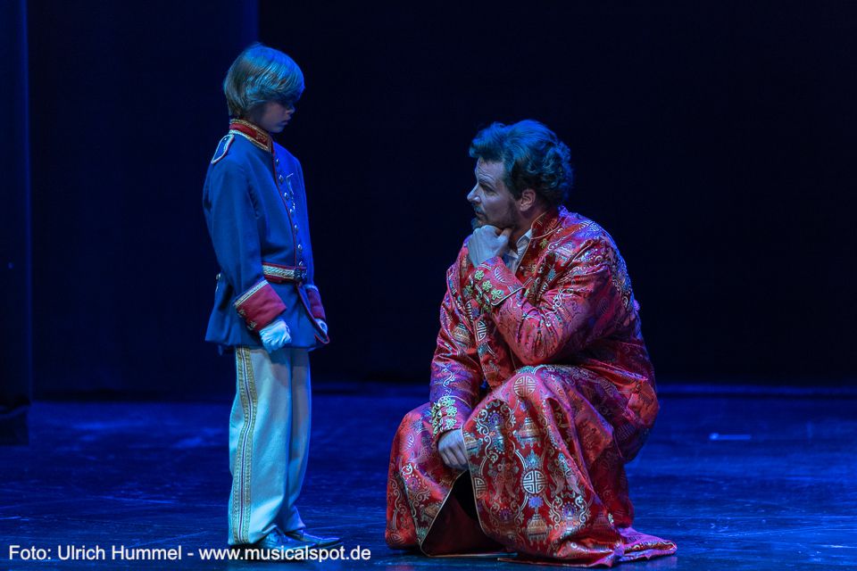 Das jüngere Ich des Königs wünscht sich, dass die Musik niemals endet. ludwig musical fuessen 2018 206